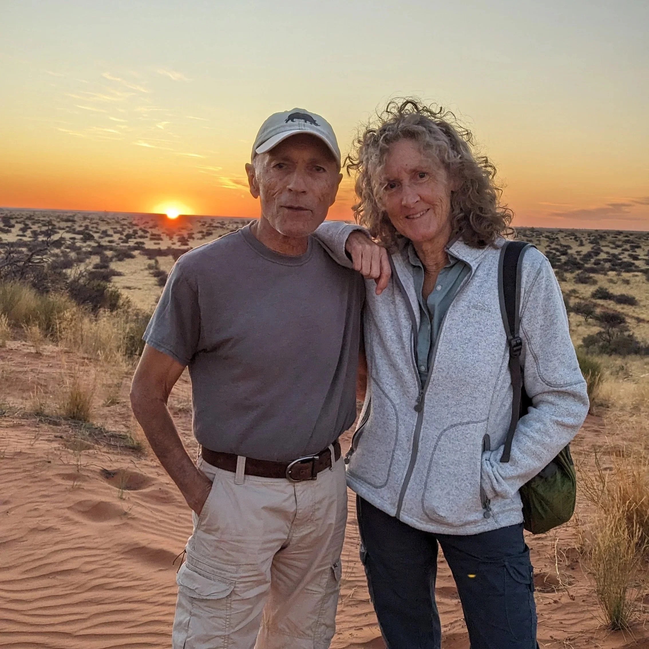 WildTrack co-founders Zoë Jewell and Sky Alibhai in the field